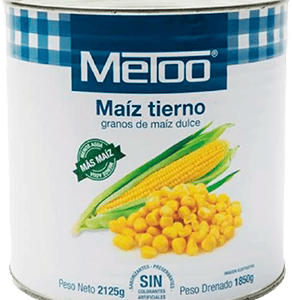 MAÍZ DULCE DESGRANADO EN LATA - METOO X 2125 g
