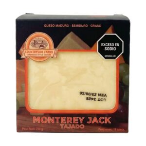 QUESO MONTERREY JACK TAJADO X 250 g