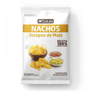NACHOS DE MAÍZ SOLUTA 500 G