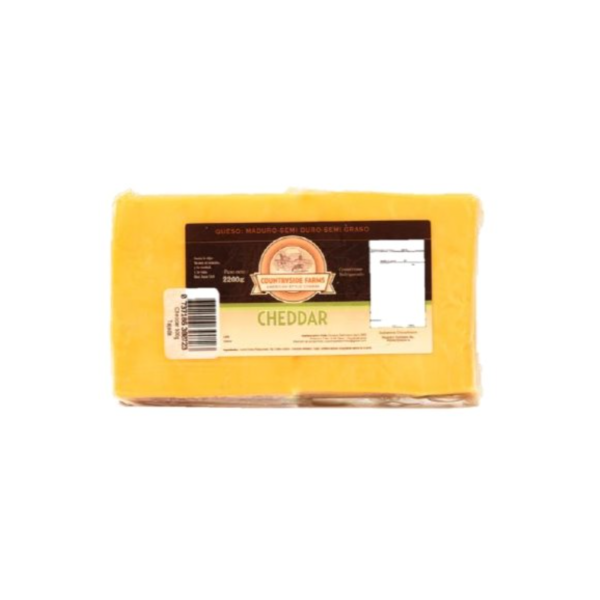 QUESO CHEDDAR BARRA X 2000 G