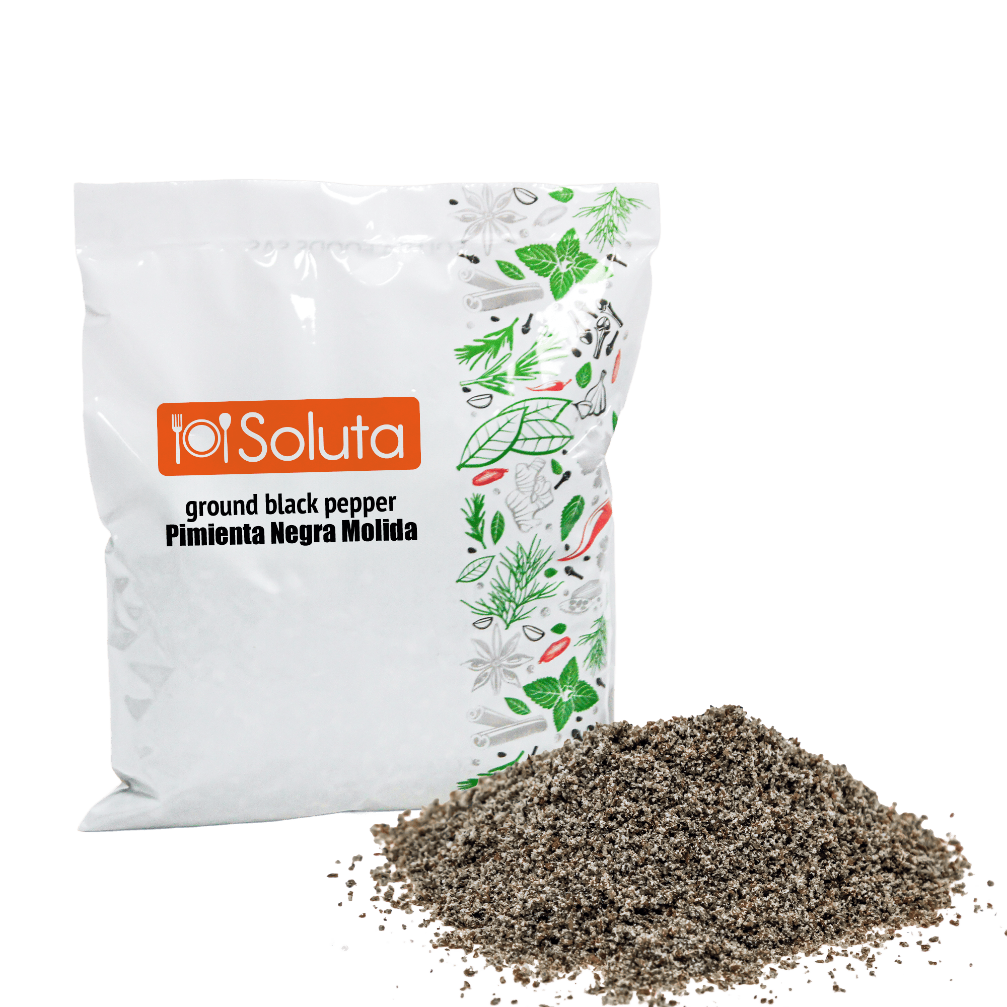 PIMIENTA NEGRA MOLIDA BOLSA x 1 Kg