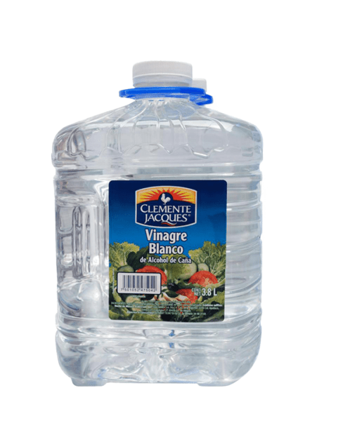VINAGRE BLANCO DE ALCOHOL DE CAÑA X 1 UND - CLEMENTE JACQUES  X 3,8 L