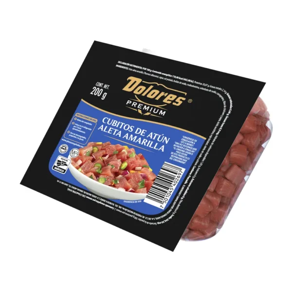 CUBITOS DE ATÚN DOLORES PREMIUM 24 UND X 200 G