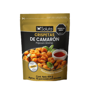 CRISPETAS DE CAMARÓN APANADO - SOLUTA X 454 g