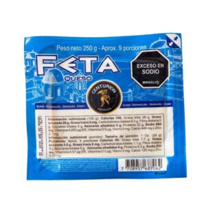 FETA X 250 G - UND