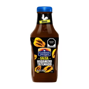 SALSA HABANERO TATEMADO - CLEMENTE JACQUES  X 370 g