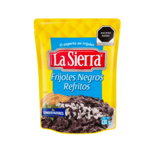 FRIJOLES NEGROS REFRITOS - LA SIERRA X 430 gr