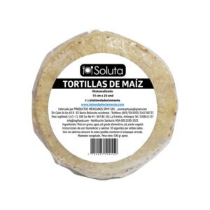 TORTILLA DE MAIZ NIXTAMALIZADO DE 15CM X 20UND