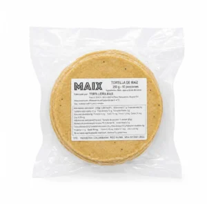 TORTILLA DE MAIZ NIXTAMALIZADO DE 15CM X 20UND