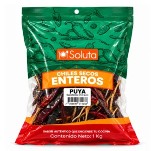 CHILE SECO PUYA ENTERO BOLSA x 1 kg