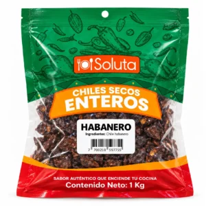 CHILE SECO HABANERO BOLSA x 1 kg